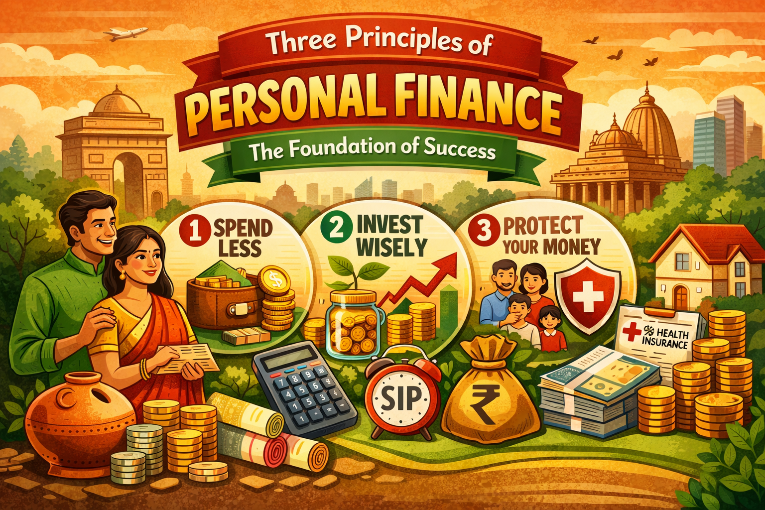 Three principles of personal finance: success